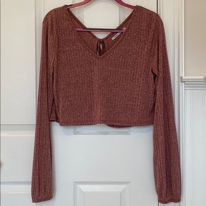 NWOT 🔥 Long Sleeve Crop Top